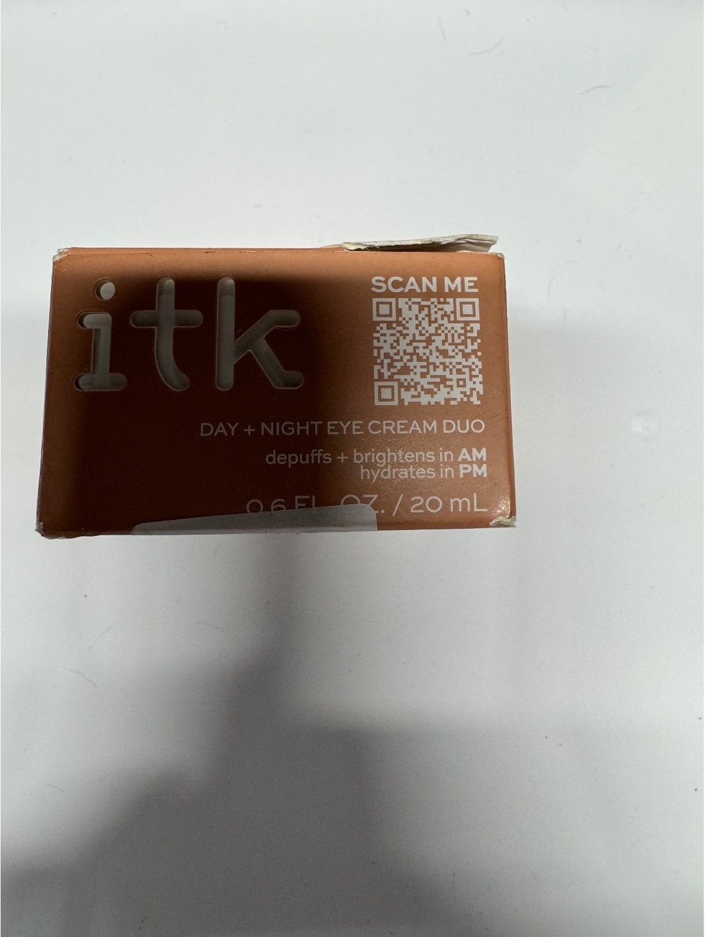 itk Day + Night Eye Cream Duo - Depuffing & Hydrating Eye Cream Set 0.6 fl oz